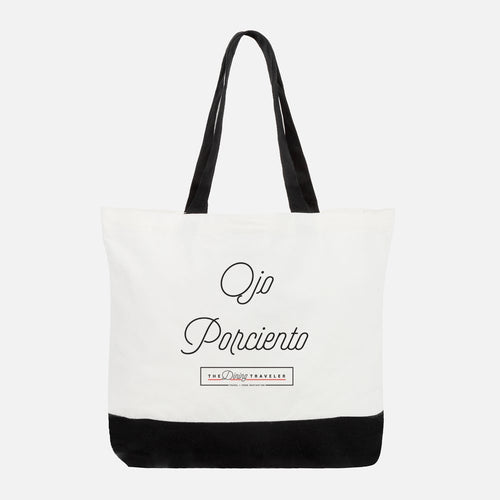 Ojo Porciento Tote Bag by The Dining Traveler